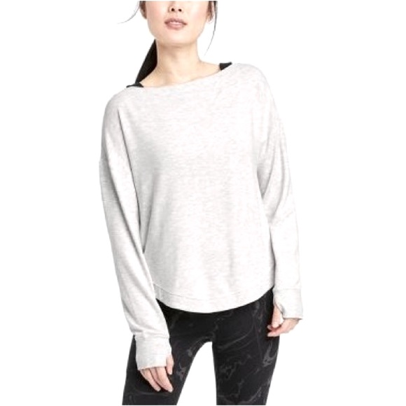 All in Motion™ Women's Super Soft Modal Sweatshirt - Heather Gray - Picture 1 of 4